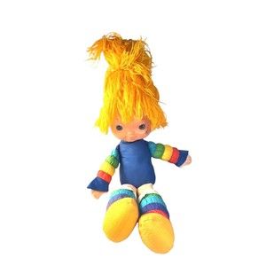 Vintage Rainbow Brite Doll 1983 Hallmark without Dress, Plush